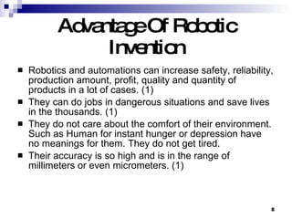 Robotic Project | PPT