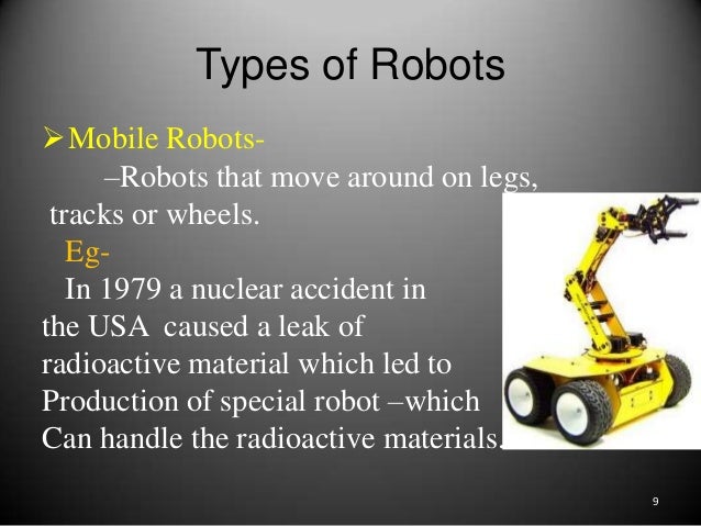 types of robots