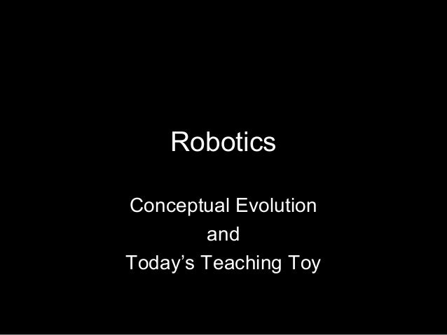 introduction to robotics slideshare