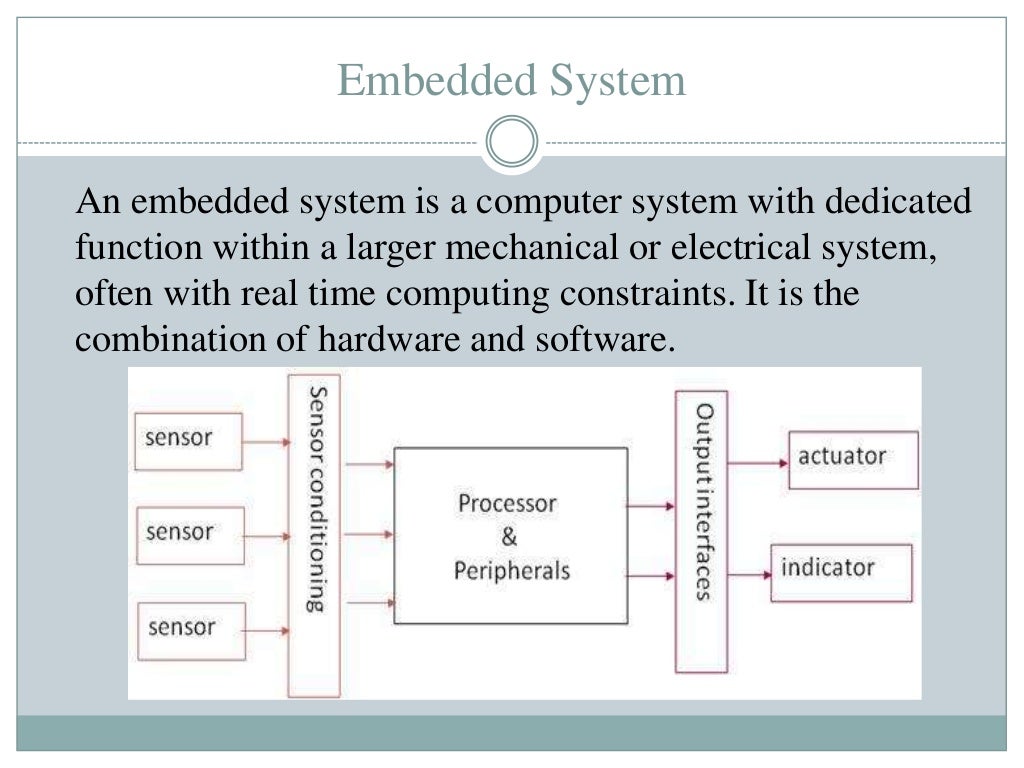 Robotics and Embedded System.