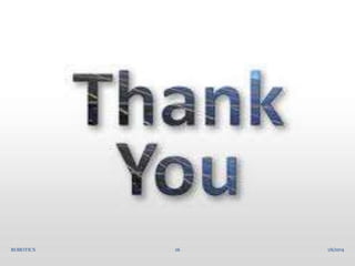 ROBOTICS

26

1/6/2014

 