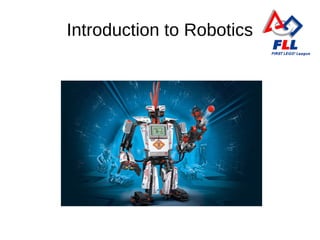 Introduction to Robotics
 