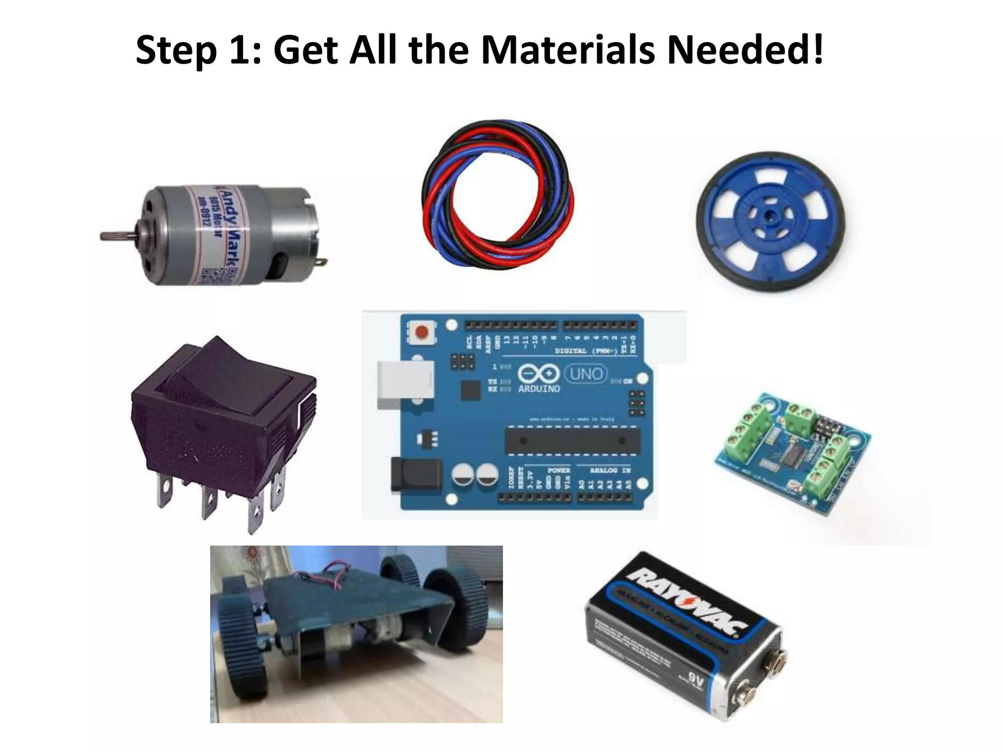 Step 1: Get All the Materials Needed!
 