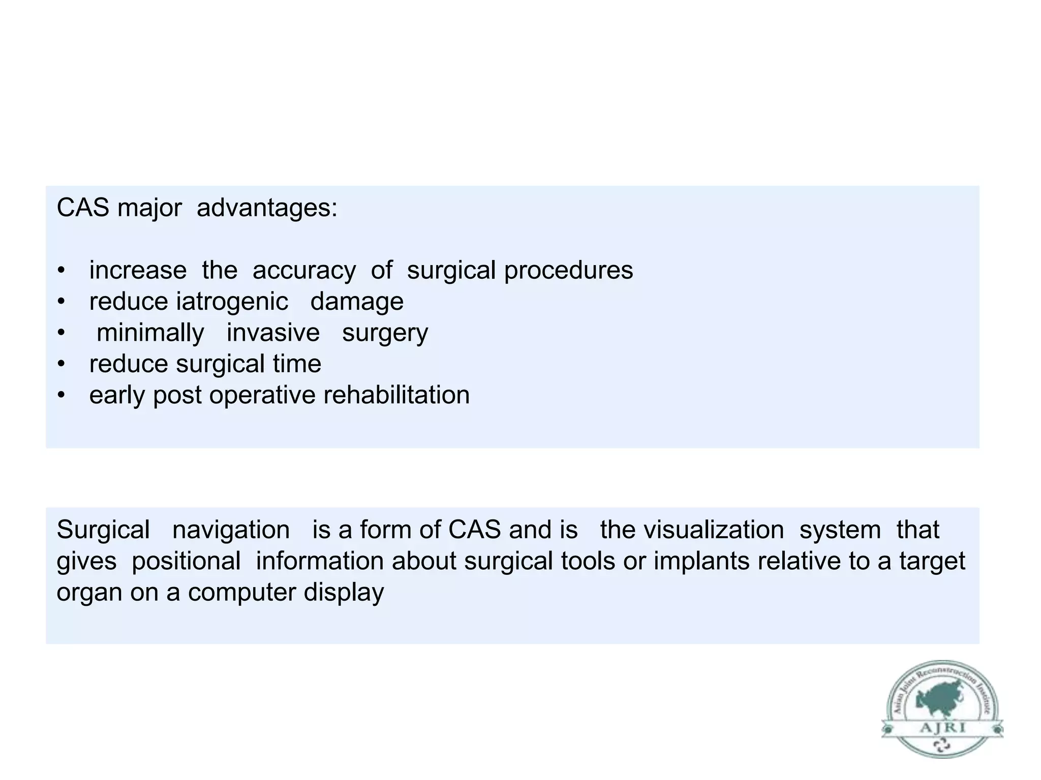 Introduction to Navigation Robotic Total Knee Replacement PPT