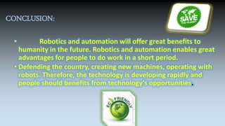 ROBOTICS AND ITS INDUSTRIAL APPLICATIONS