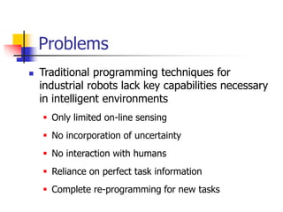 Robotization Problems Robotics | PPT