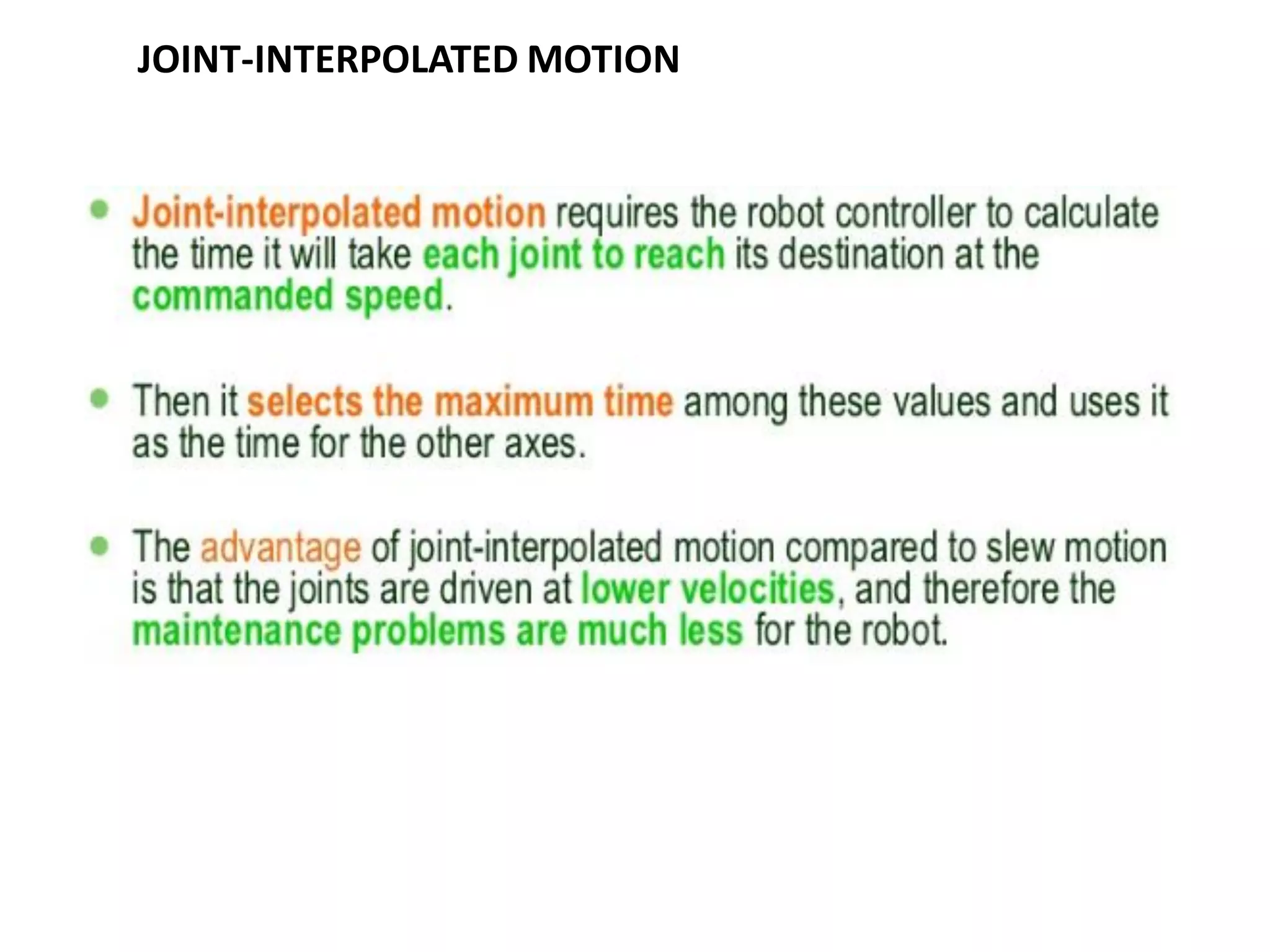 JOINT-INTERPOLATED MOTION
 