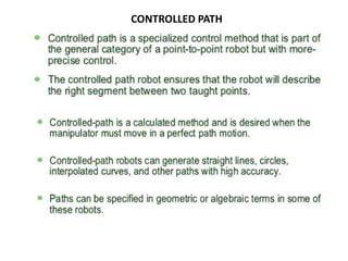 CONTROLLED PATH
 