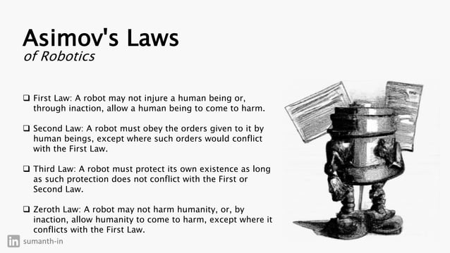 Robot Rule Robotics-Asimov's Laws, Mechanical Subsystems, Robot Kinematics, Robot ...