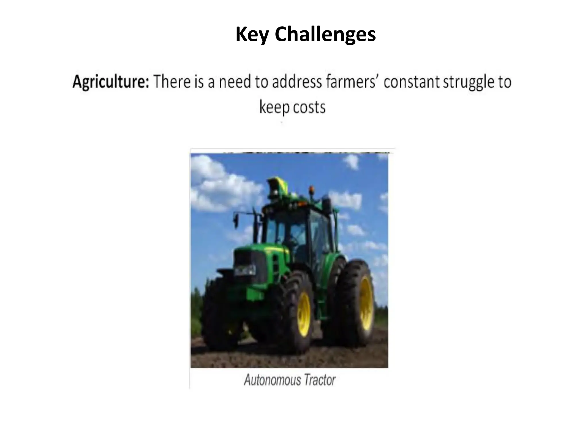 Key Challenges
 