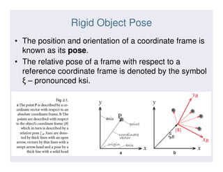 Robotics Representing Position & Orientation | PDF