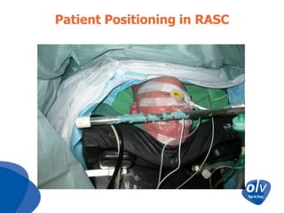 Patient Positioning in RASC

 
