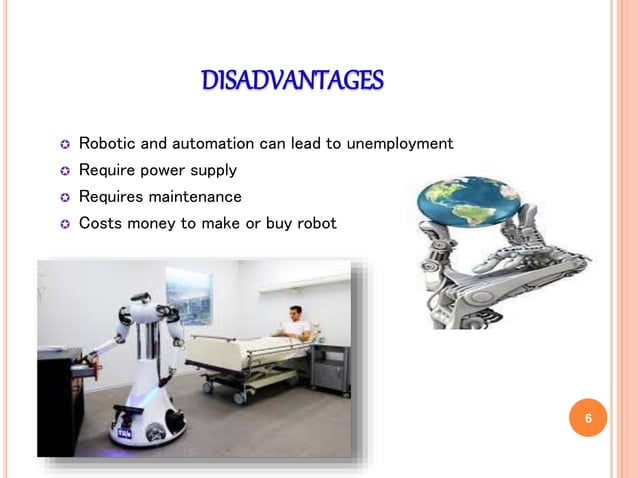 Robotics and automationppt | PPTX | Robotics | Technology & Computing