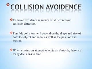 Robotics and collision detection | PPT