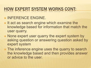 Robotics and expert systems | PPTX