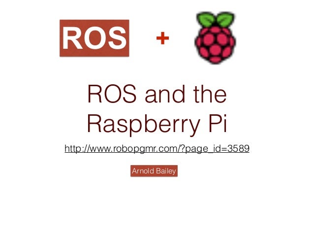 raspberry pi ros robot