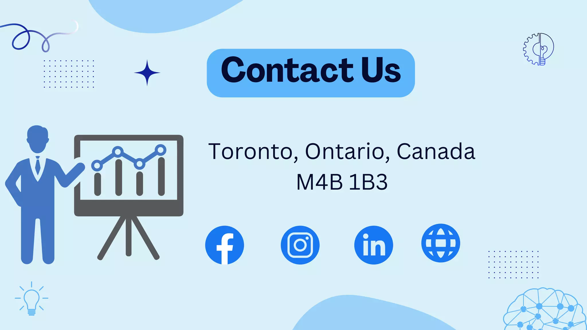 Contact Us
Toronto, Ontario, Canada
M4B 1B3
 