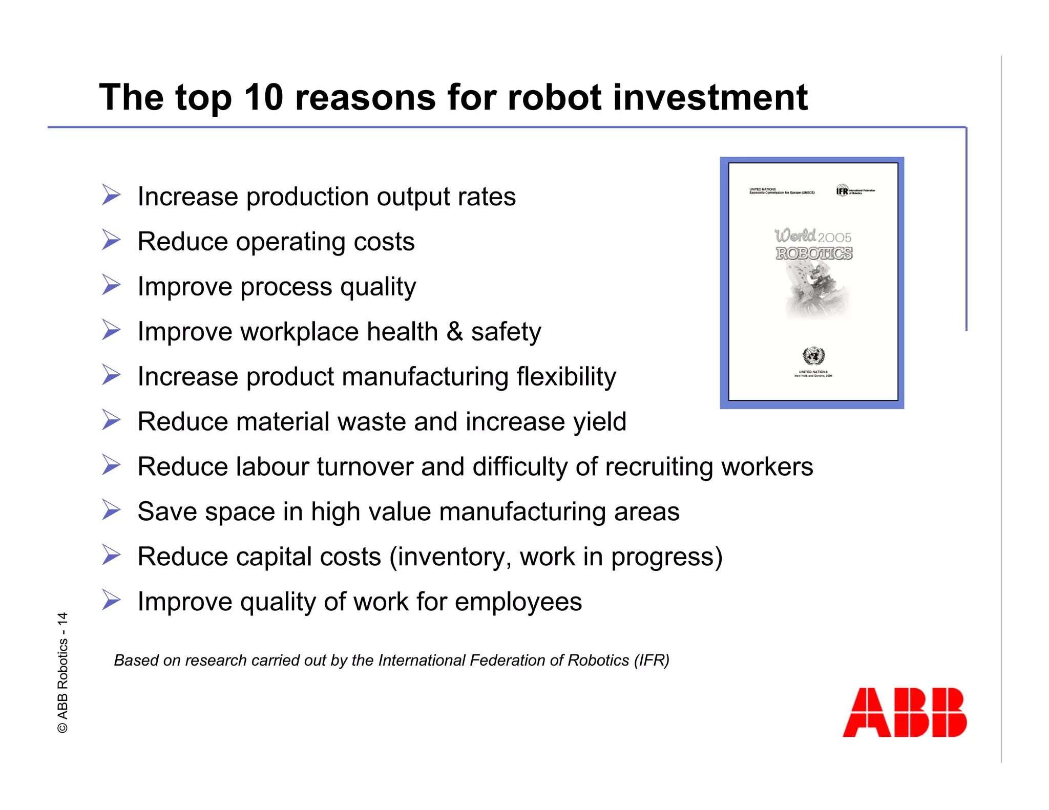 Robotics Division Overview Presentation