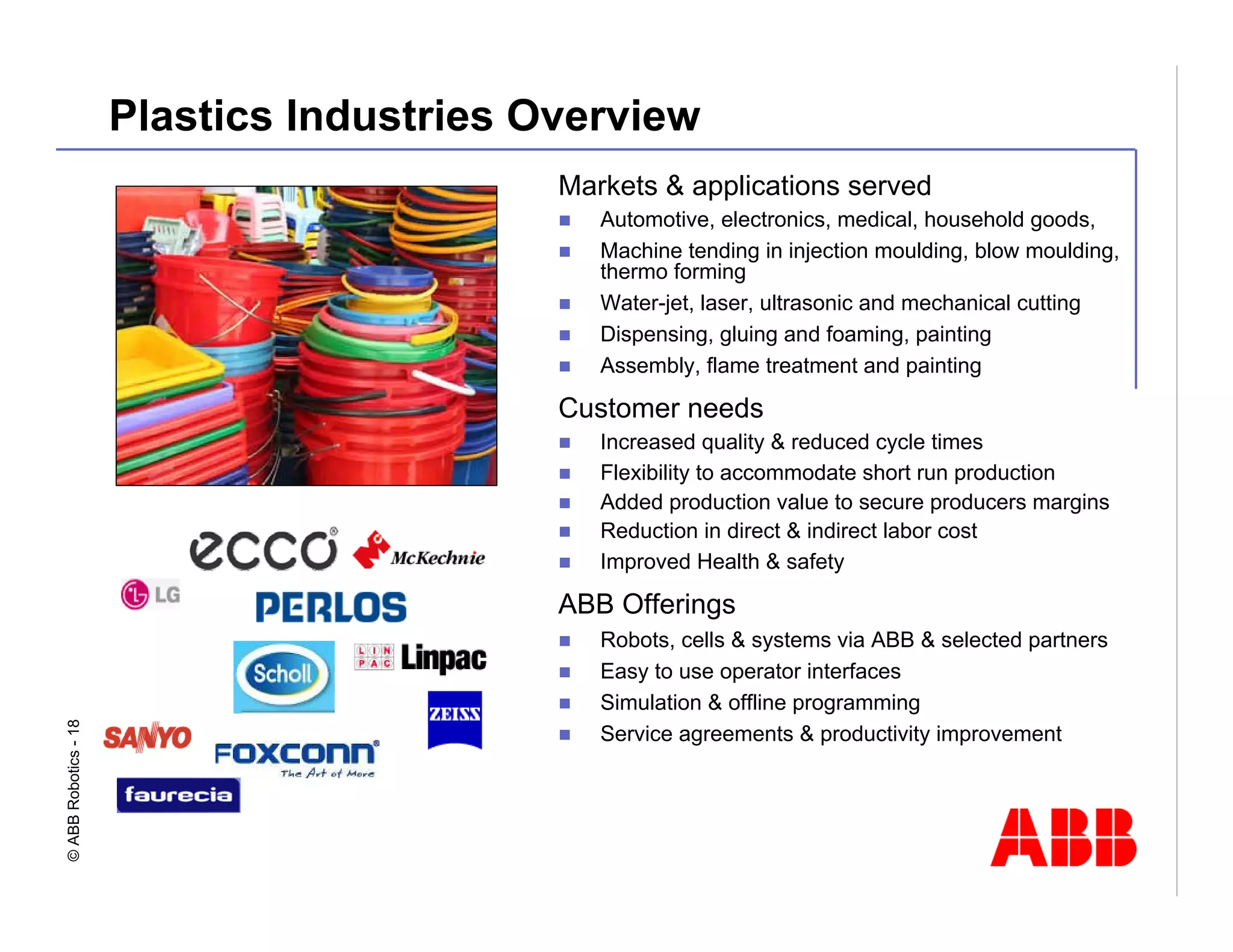 Robotics Division Overview Presentation