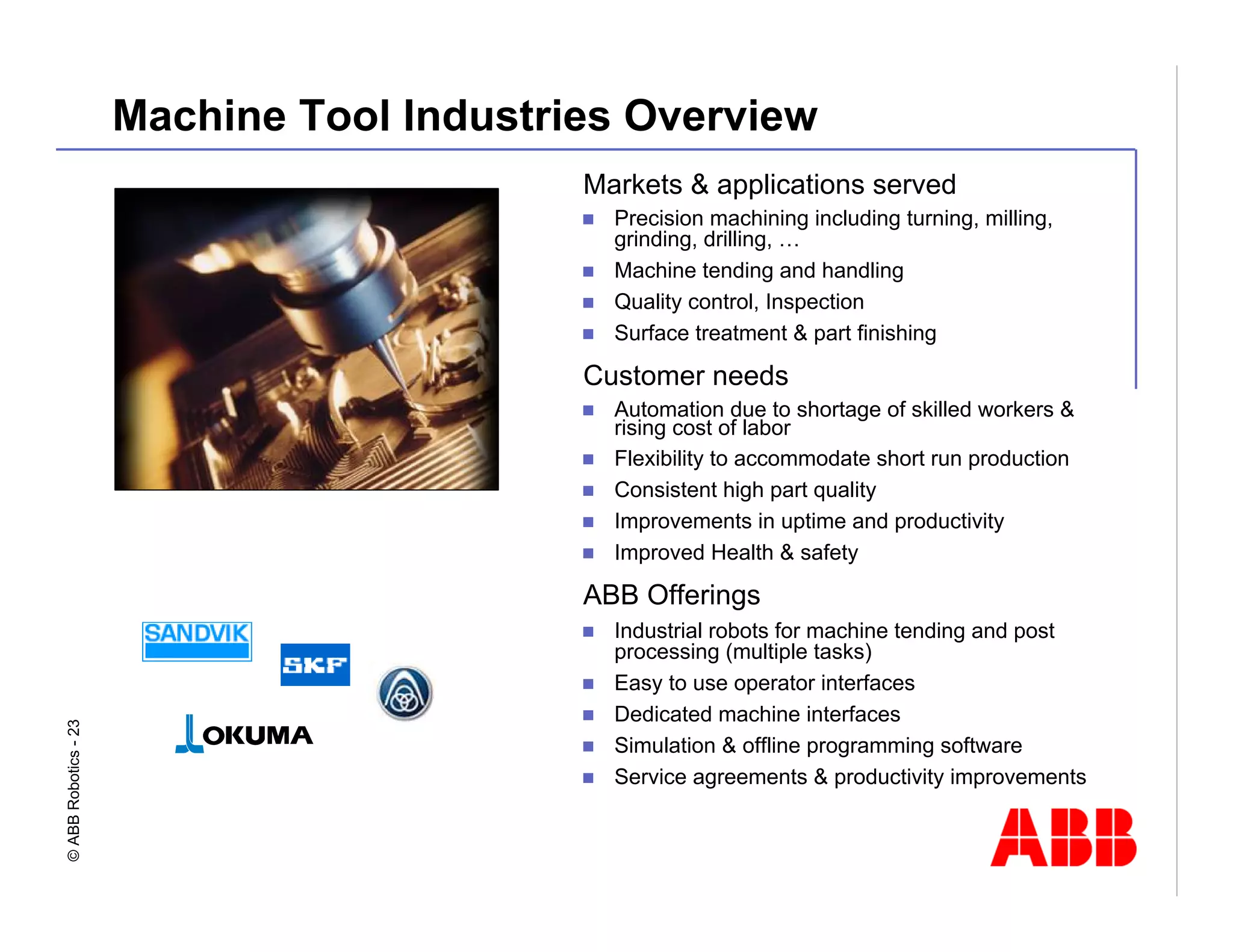Robotics Division Overview Presentation