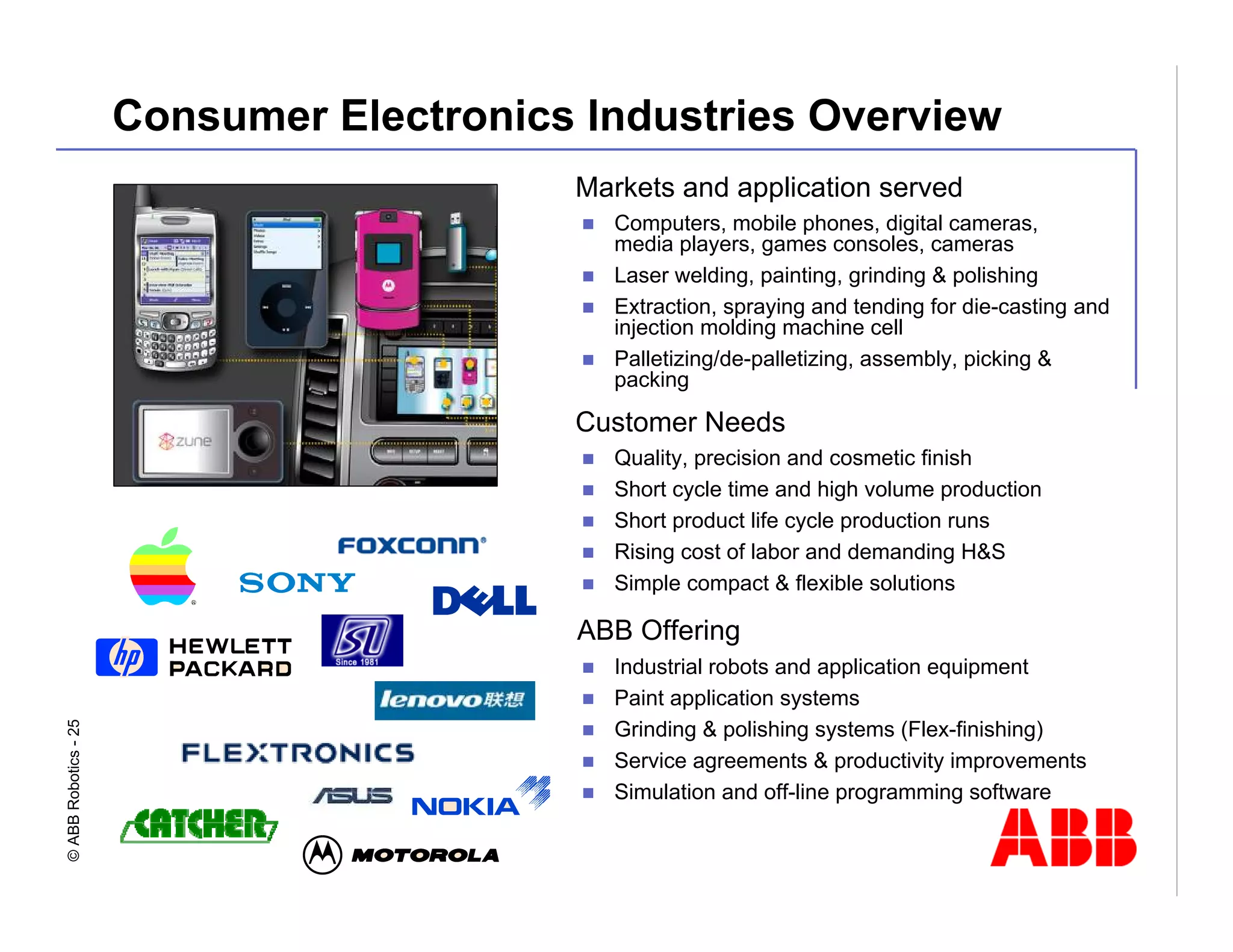 Robotics Division Overview Presentation