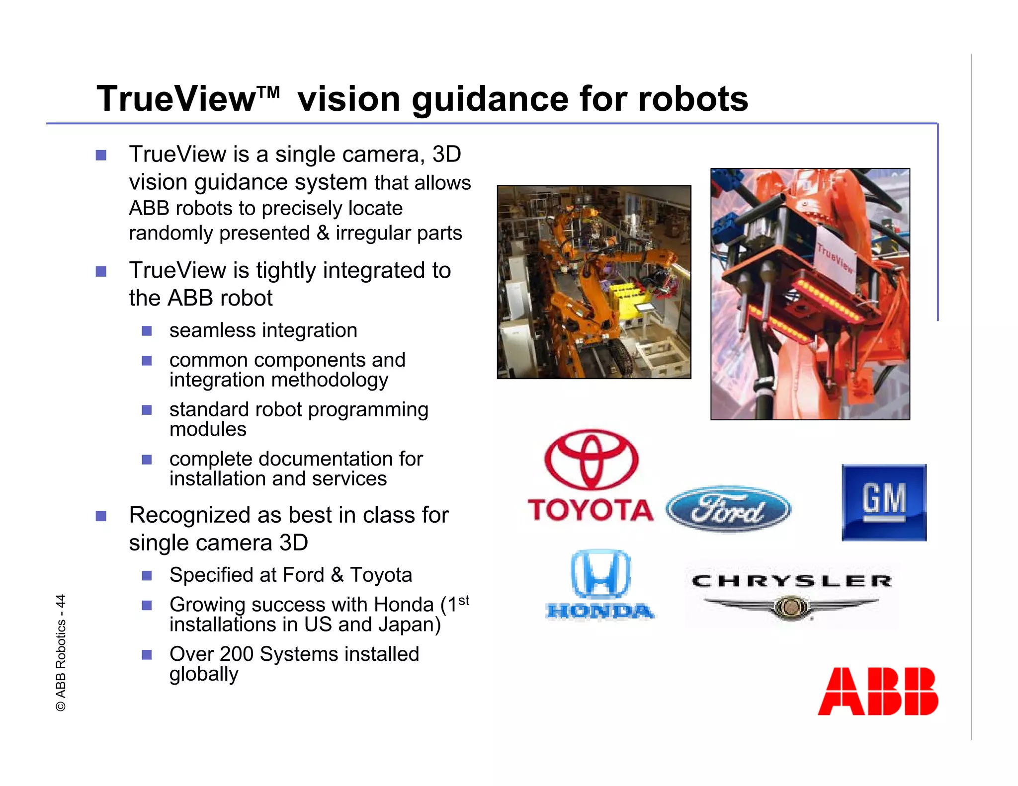 Robotics Division Overview Presentation