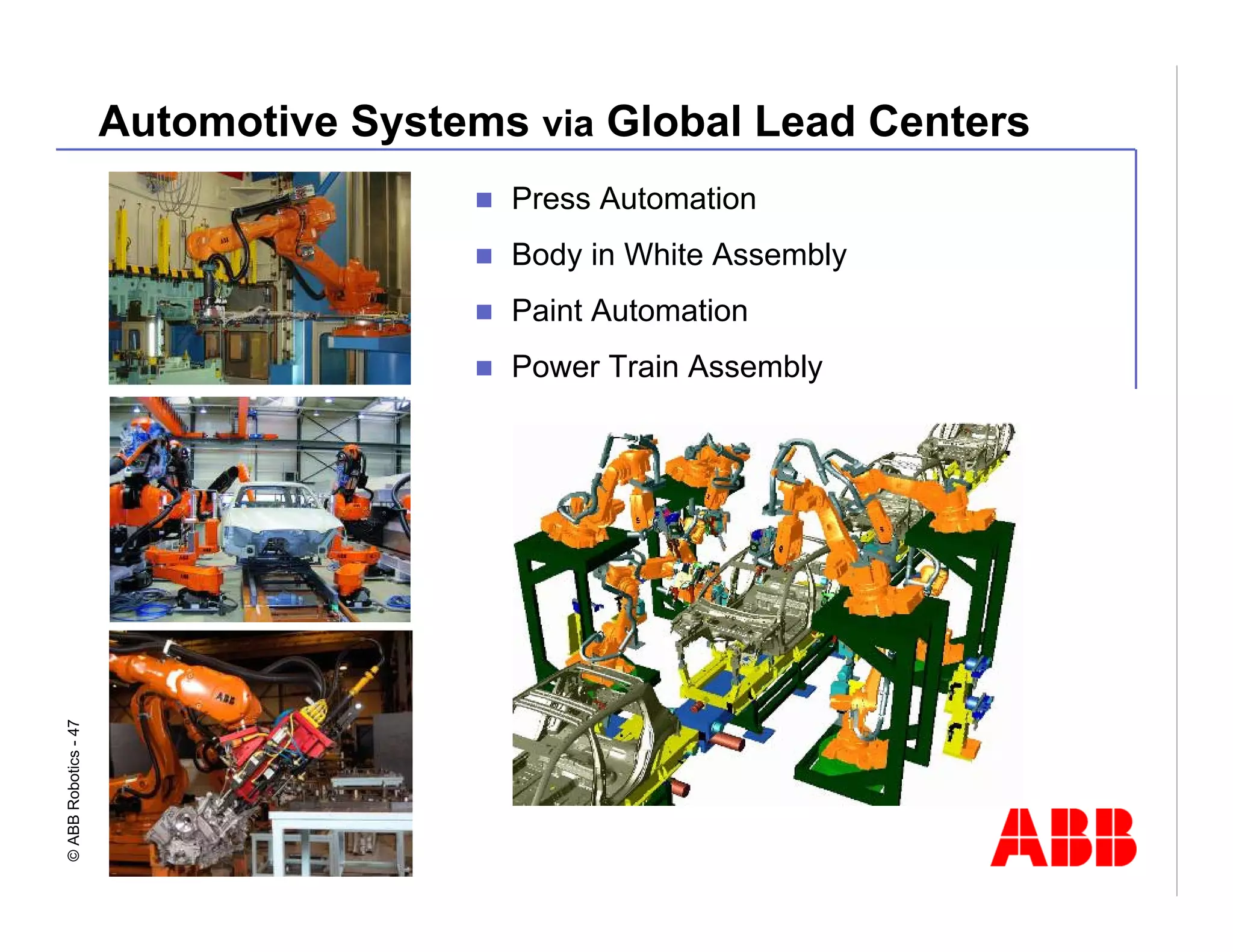 Robotics Division Overview Presentation
