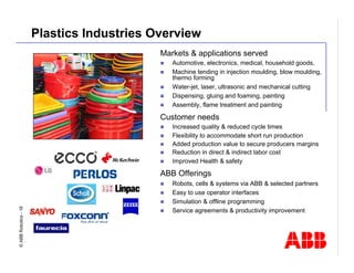 Robotics Division Overview Presentation