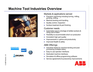 Robotics Division Overview Presentation