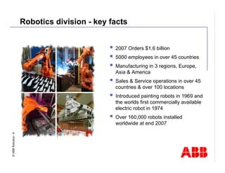 Robotics Division Overview Presentation