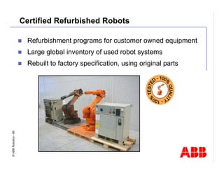 Robotics Division Overview Presentation