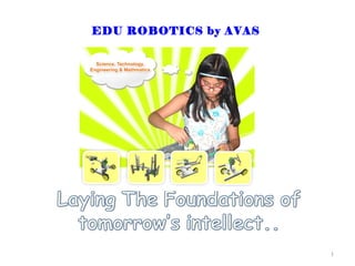 EDU ROBOTICS by AVAS
1
 