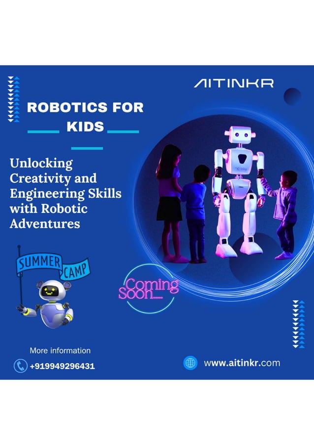 Robotics for kids| Robotics classes for children | PDF | Robotics ...