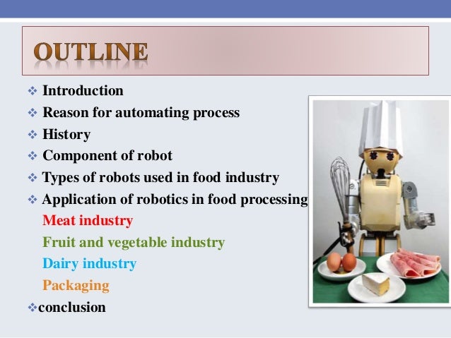 robotics in food processing
