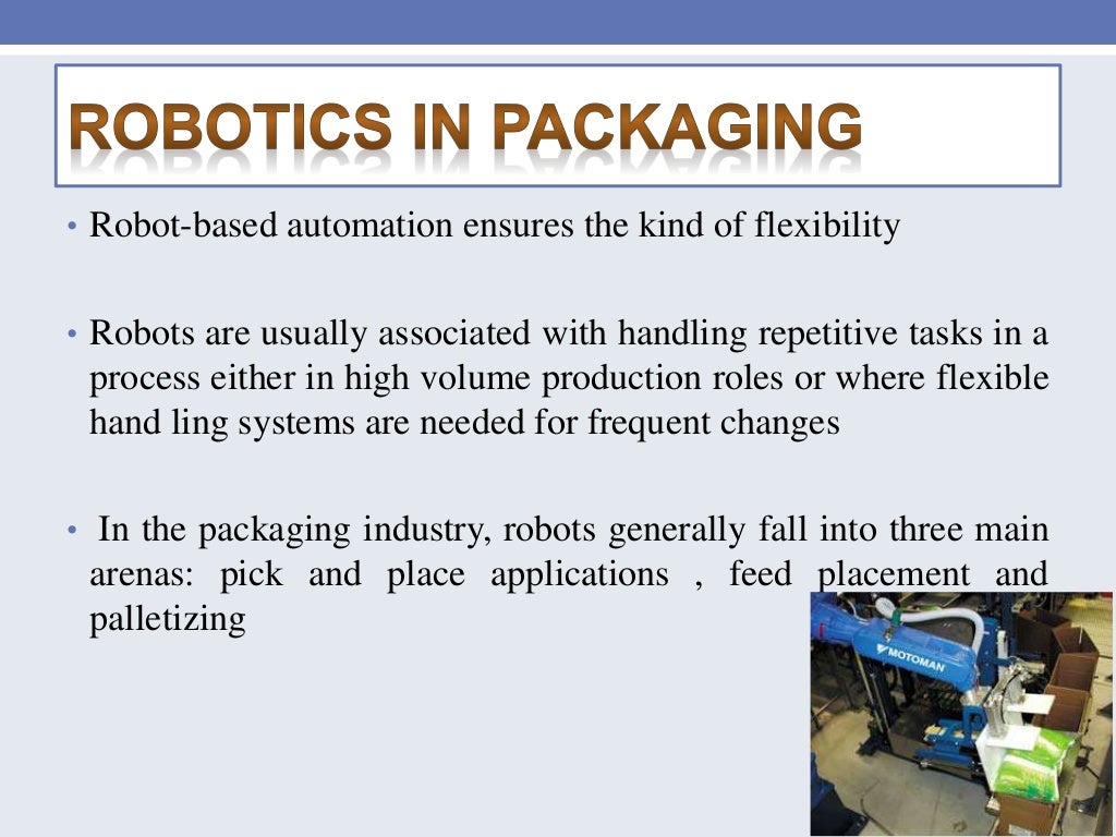 Robotics in food processing