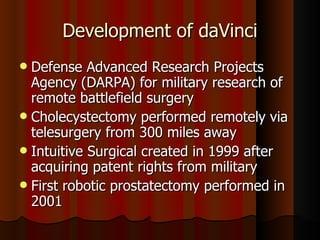 Robotics in surgery by DR.Mahipal reddy | PPT