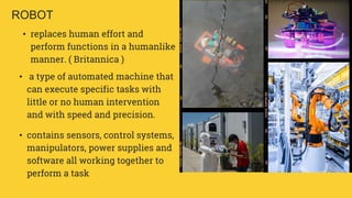 robotics in the new normal.pptx | Robotics | Technology & Computing