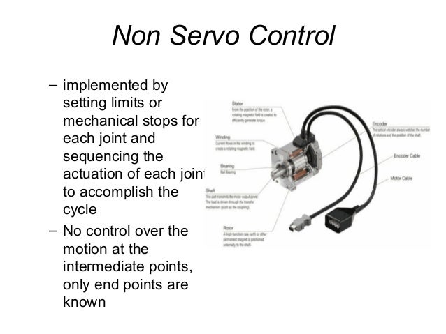 servo control robot