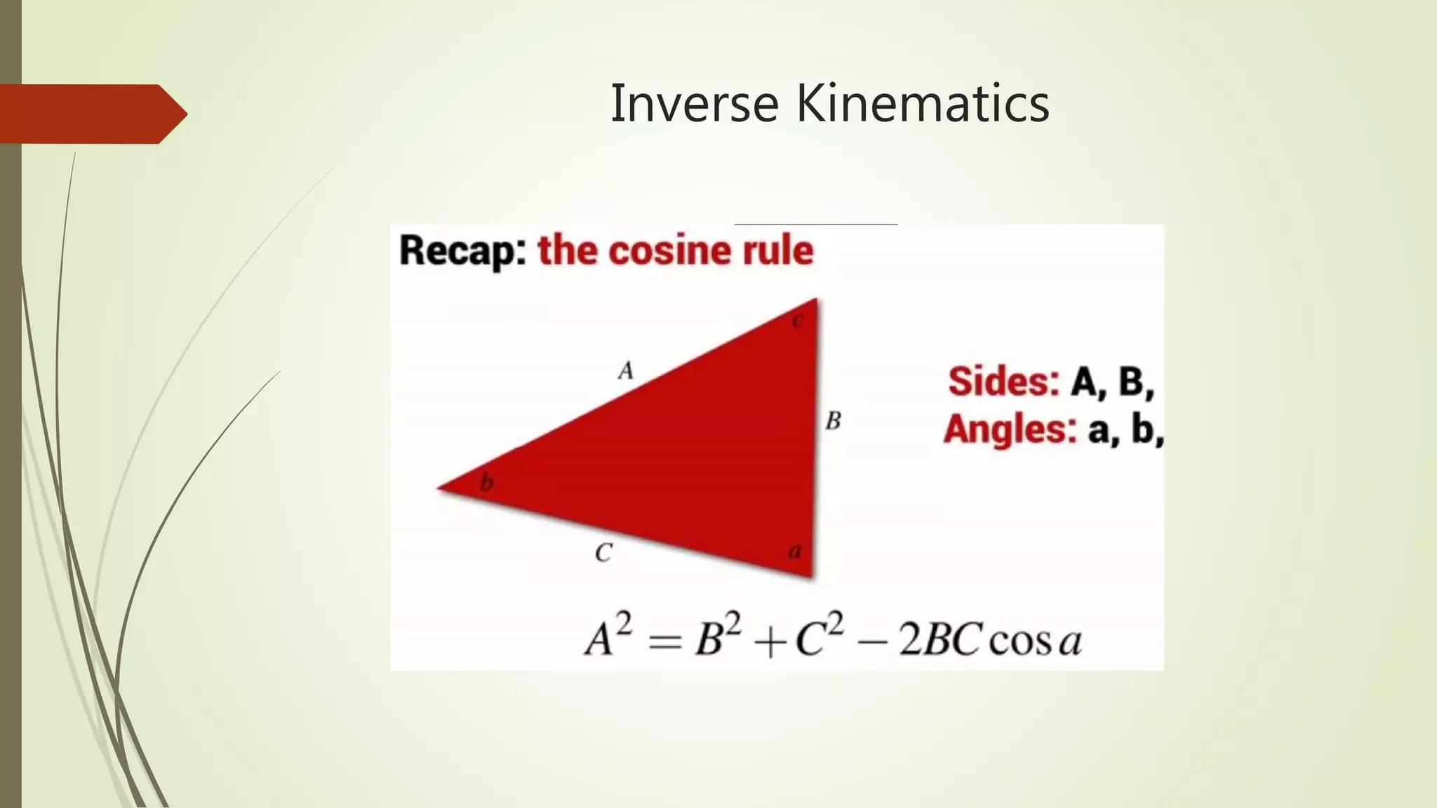 Inverse Kinematics
 