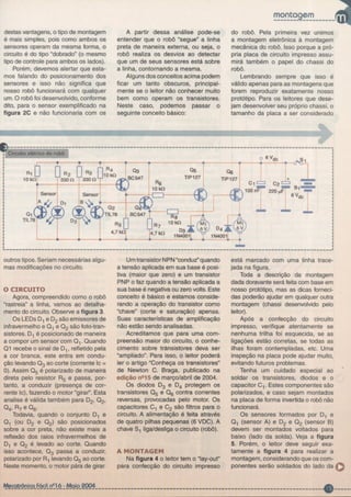 (Robotics) mecatronica facil robô rastreador