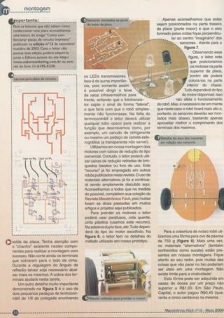 (Robotics) mecatronica facil robô rastreador