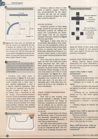 (Robotics) mecatronica facil robô rastreador
