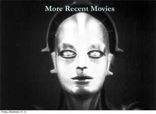 More Recent Movies




Friday, December 14, 12
 