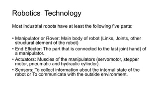 Robotics presentation | PPTX