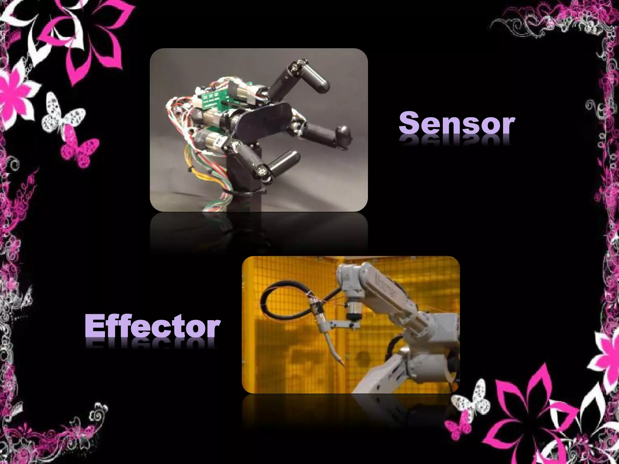 Sensor
Effector
 