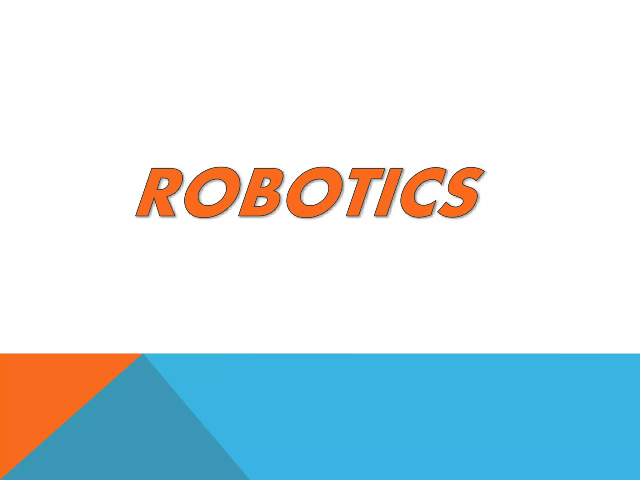Robotics project ppt | PPT