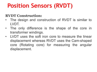 Robotics unit3 sensors | PDF
