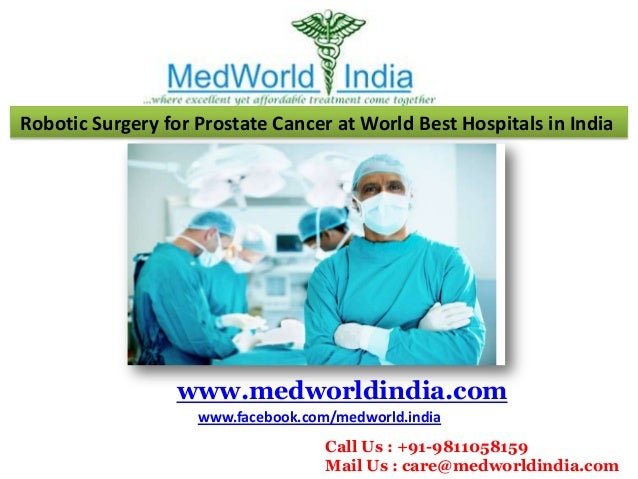 Best Hospital for Prostate Cancer Robotic Surgery in India