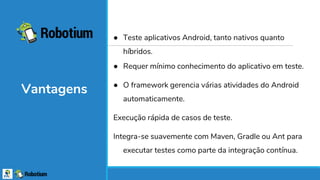 Formula Rabobium Framework Robotium | PPTX