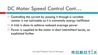 Robotix Tutorial 4 | PPT
